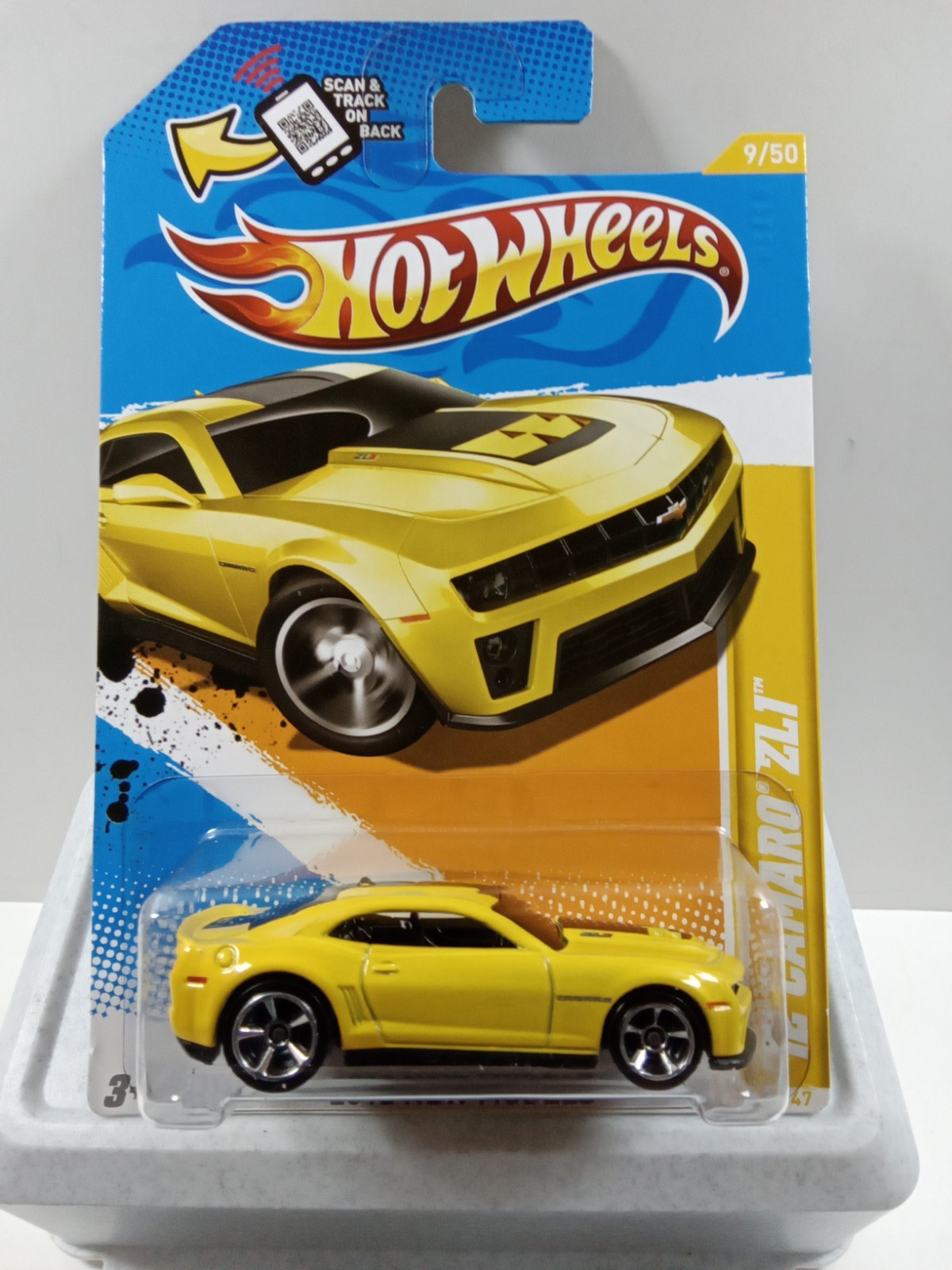 Hot Wheels 2012 New Models Series #9 ’12 Camaro ZL1 KROGER EXCLUSIVE Yellow M28