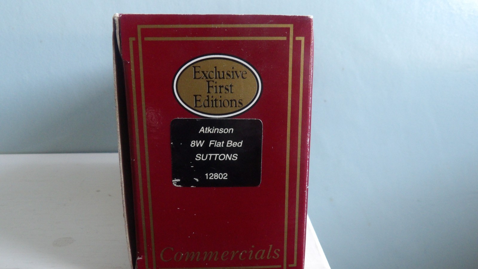 E.F.E. CODE 12802 SUTTONS AND SONS ATKINSON 4 AXLE FLATBED LORRY BOXED.