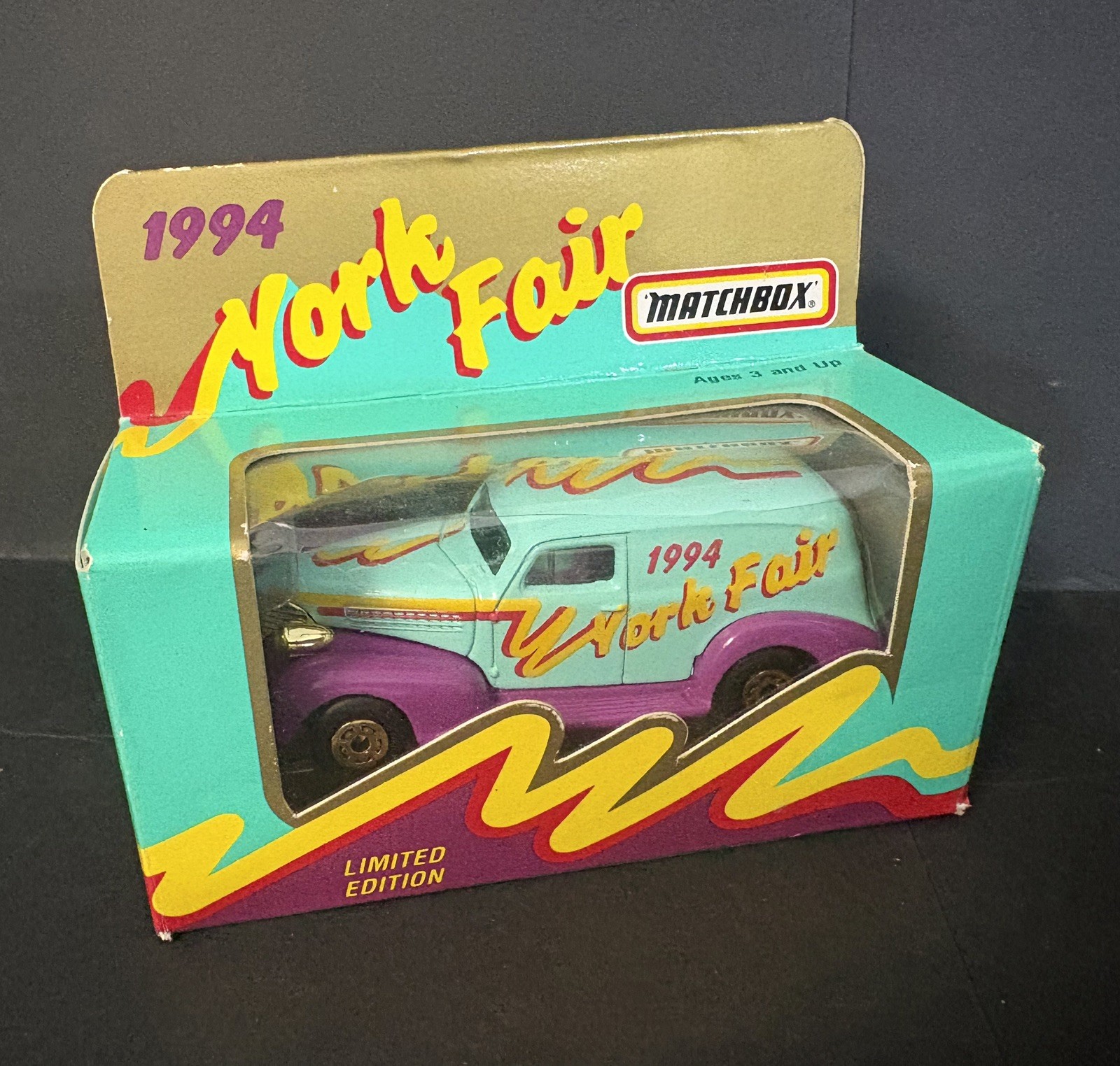 York Fair Limited Edition 1994 #6 in Series Matchbox Chevy Delivery Van York, Pa