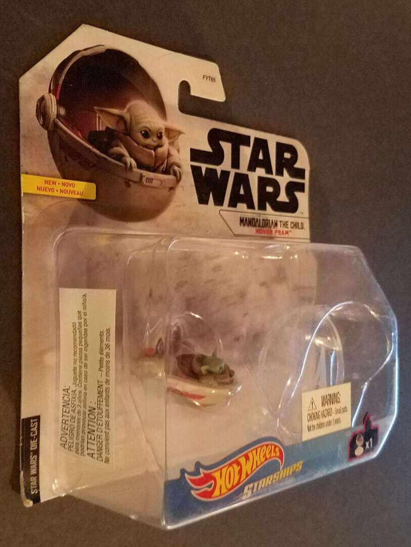 Hot Wheels Star Wars Starship Mandalorian The Child Hover Pram
