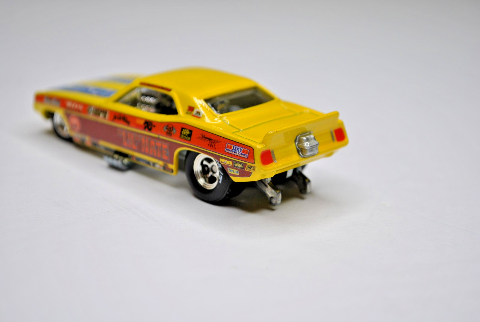 Hot Wheels Dragstrip Demons Lot of 2 Snake Prudhommes and Lil Nate Plymouth Cuda