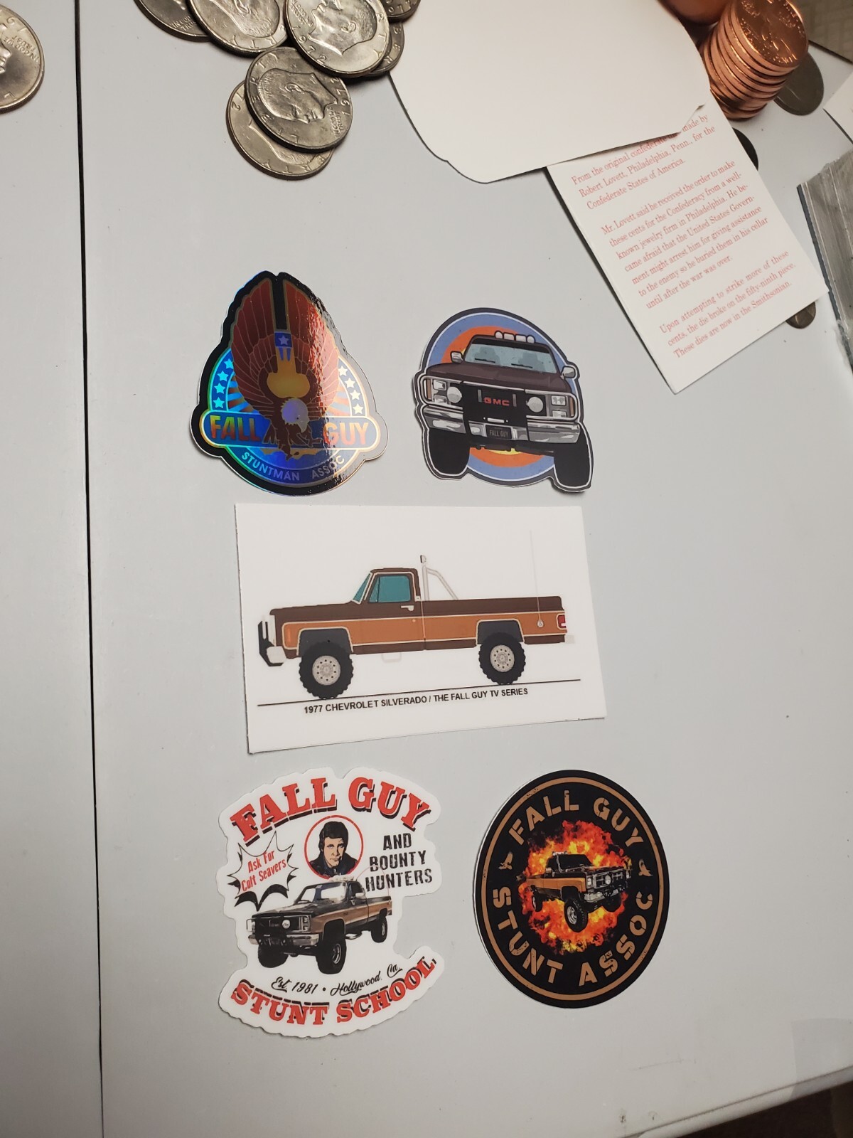 FALL GUY STICKERS VARIETY PACK (5)