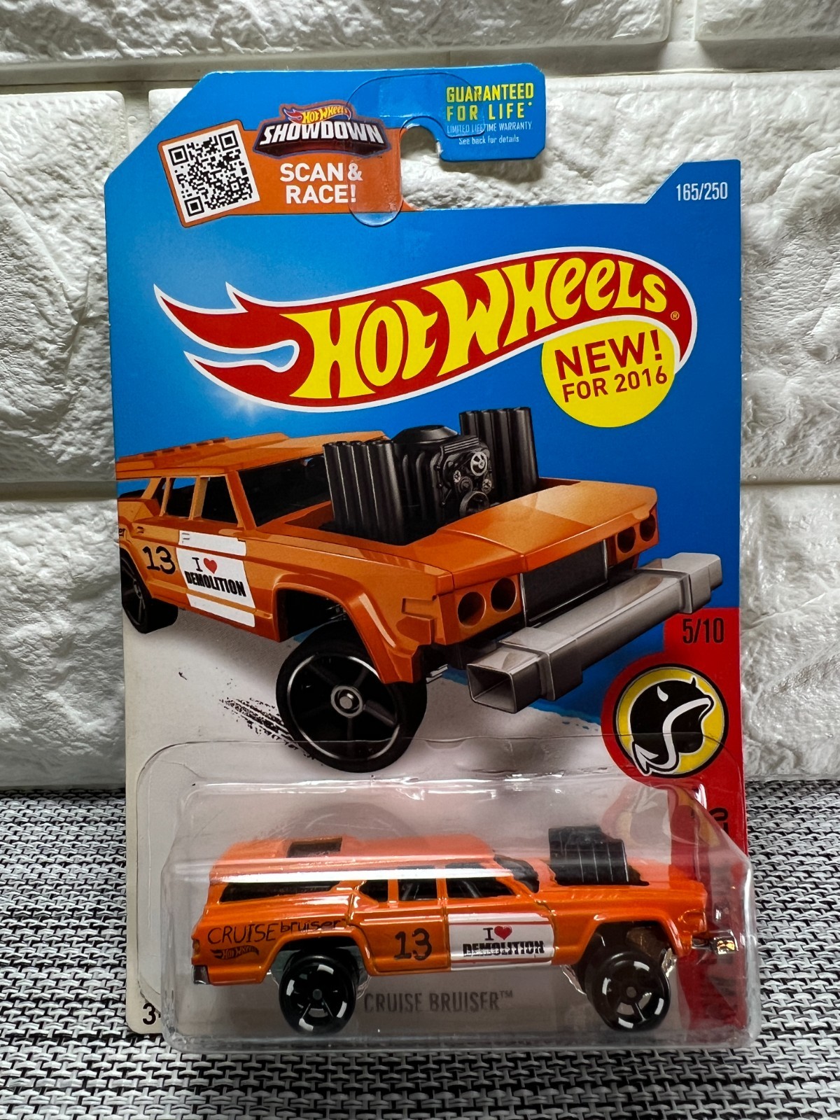 Hot Wheels HW Daredevils 5/10 Cruise Bruiser 165/250 New For 2016 Orange