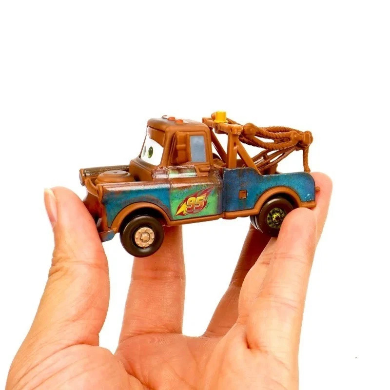 Disney Pixar Cars Movie Lightning DJ Wingo Miss Fritter DieCast Model Gift Loose