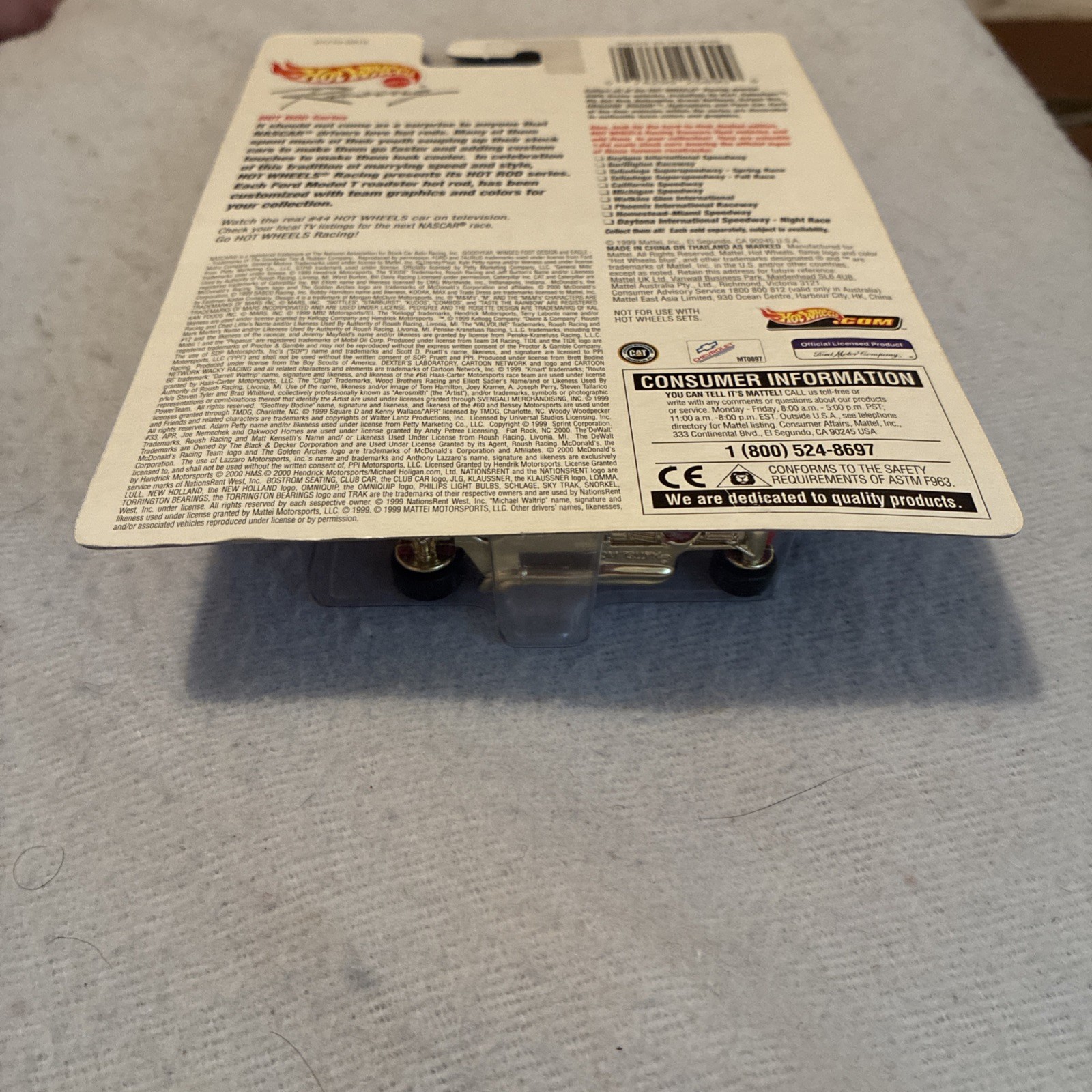 HOT WHEELS Racing DARRELL WALTRIP Deluxe KMART HOT ROD Series 1 FREE SHIPPING