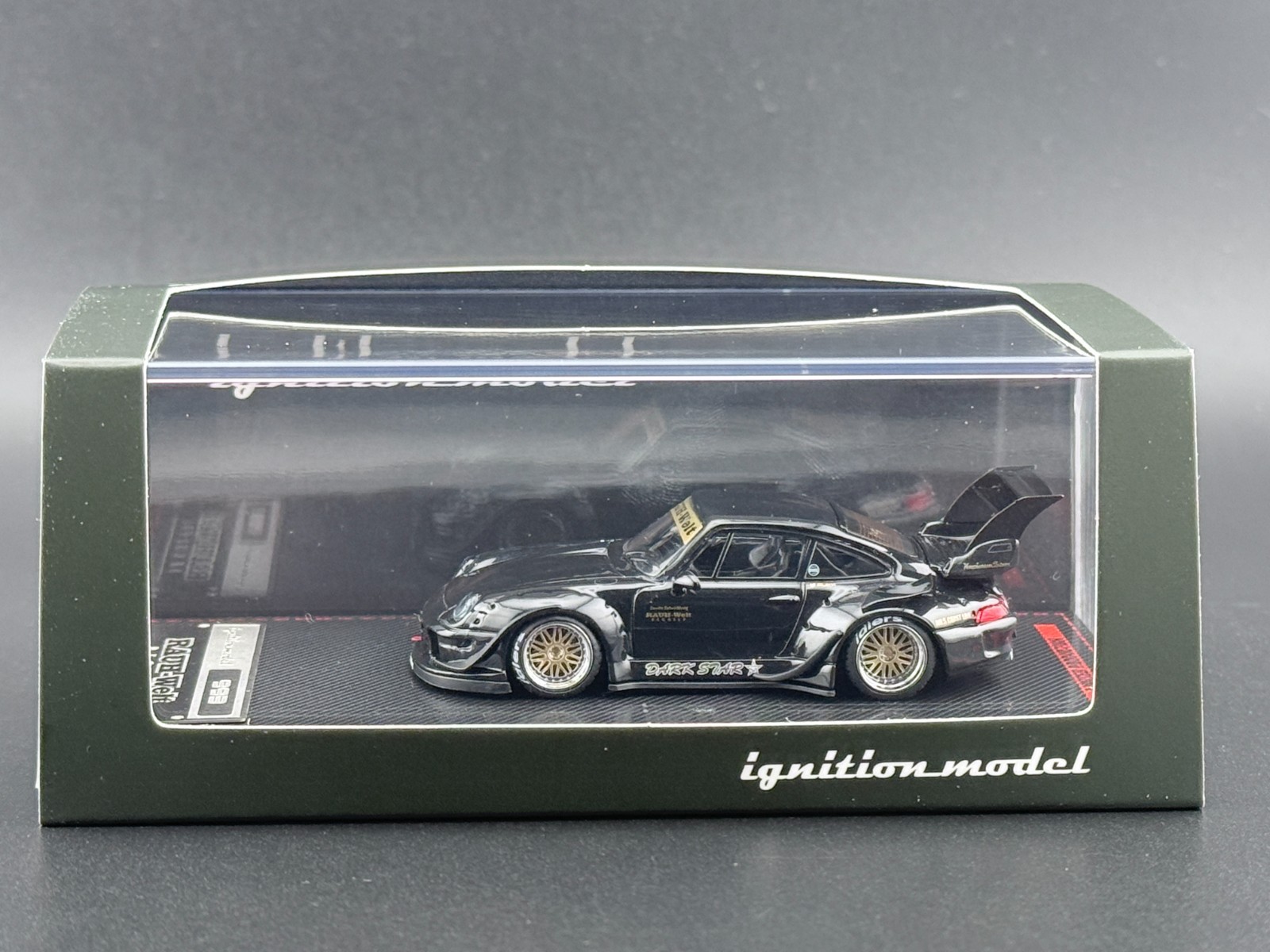 Ignition Model Rauh-Welt Begriff RWB 993 Black 1/64
