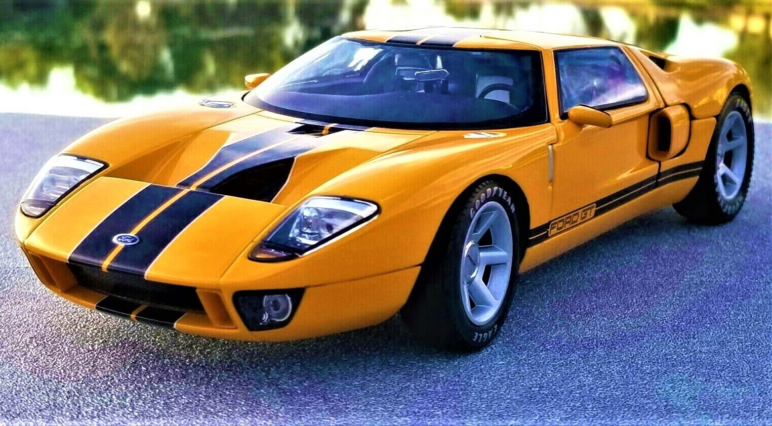 Ford GT40 Race Car Custom Built Concept Classic 1 18 12 24