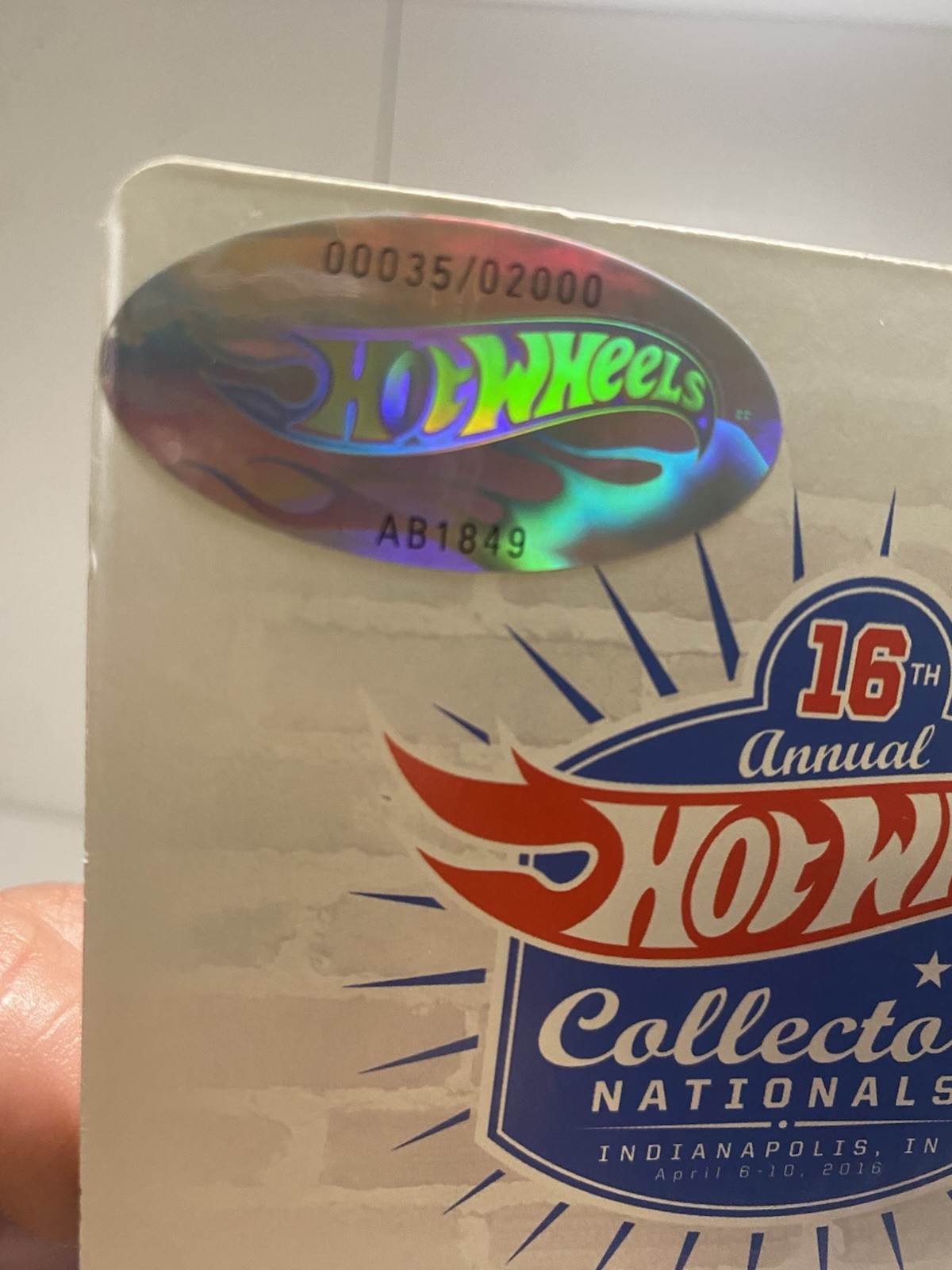 Hot Wheels 16th Annual Collectors Nationals 83 Chevy Silverado 4×4 # 0035/2000