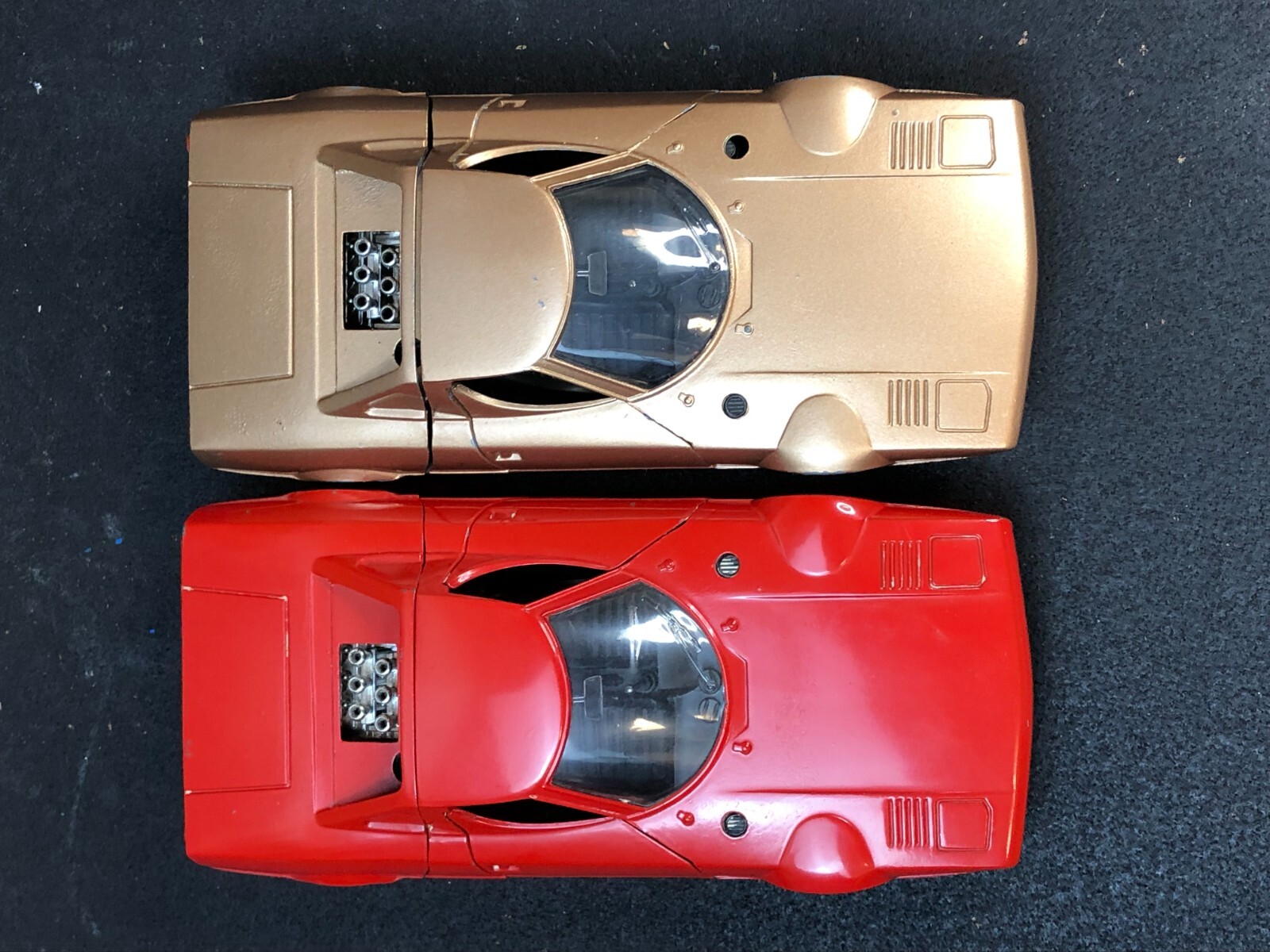 2 – Imperfect MARTOYS ITALY 1:24 Diecast RED/COPPER LANCIA STRATOS #0108 No Box