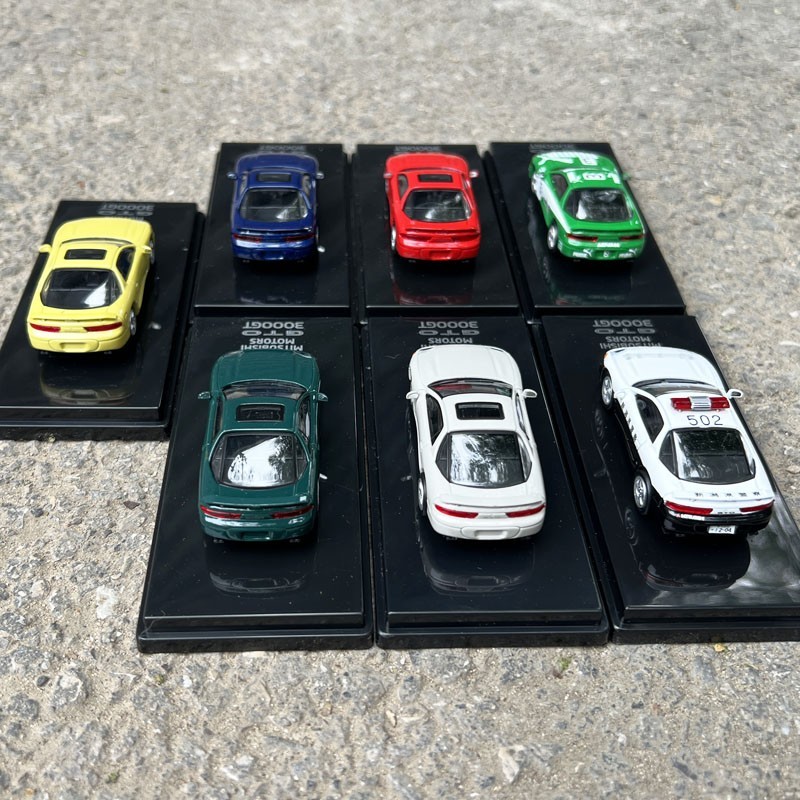 1:64 Original Model by Paragon,Mitsubishi GTO 3000GT,Diecast Model for Display