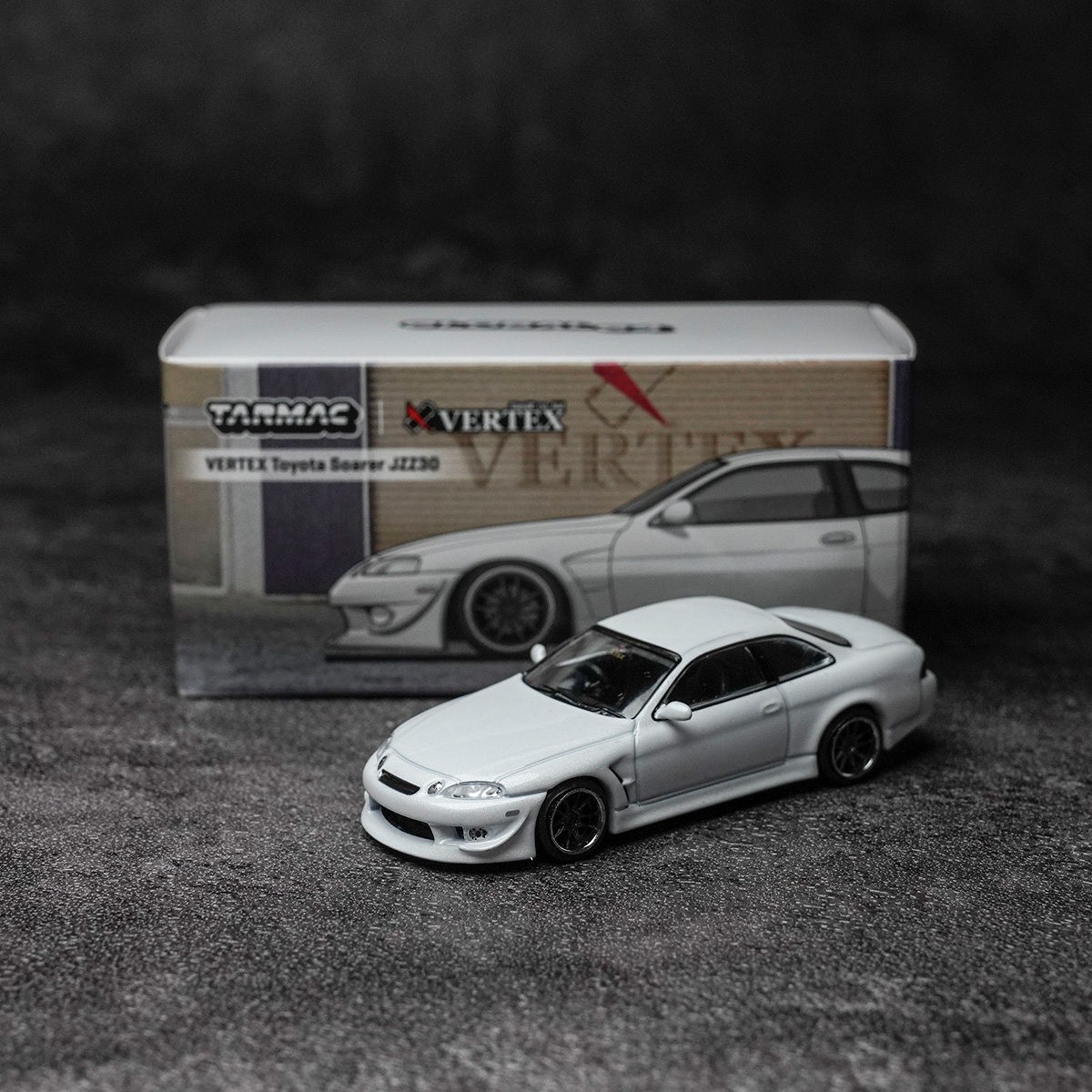 1:64 Scale VERTEX Soarer JZZ30 Alloy Diecast Vehicle Model Collectible Piece