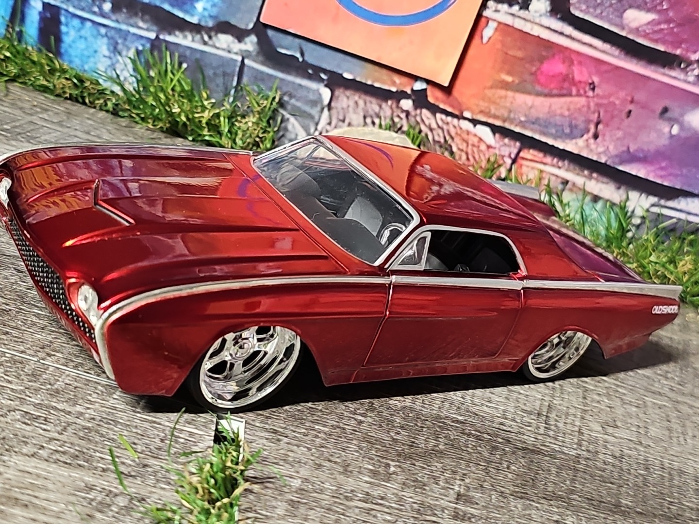 Vntg 2005 Jada Dub City Oldskool Rick Dore 1963 Ford Thunderbird 1:24 NO BOX