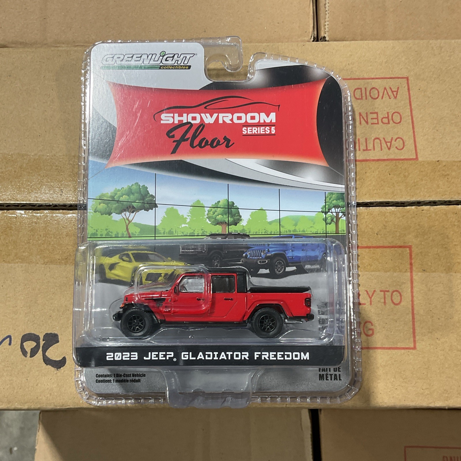 Greenlight Showroom Floor Series 5 1:64 Diecast Vehicles Cases