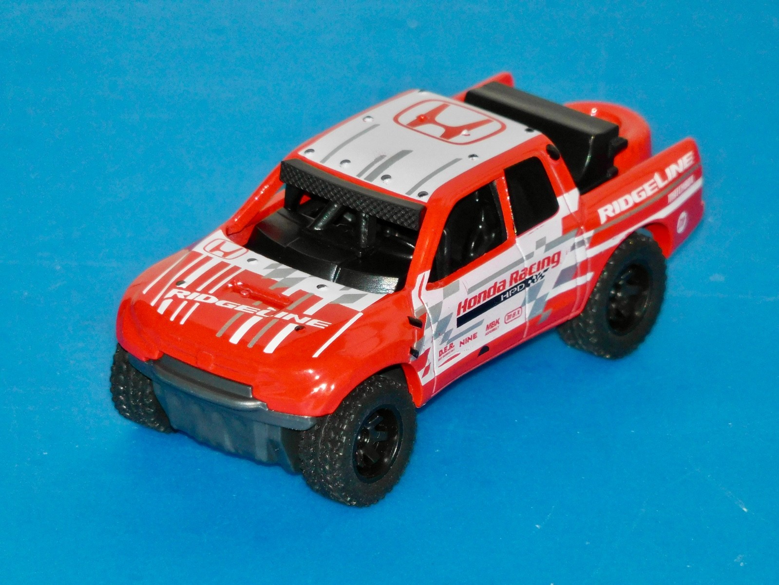 Custom Wheel Swap Hot Wheels Assorted Trucks w/Clear PVC Display Cases