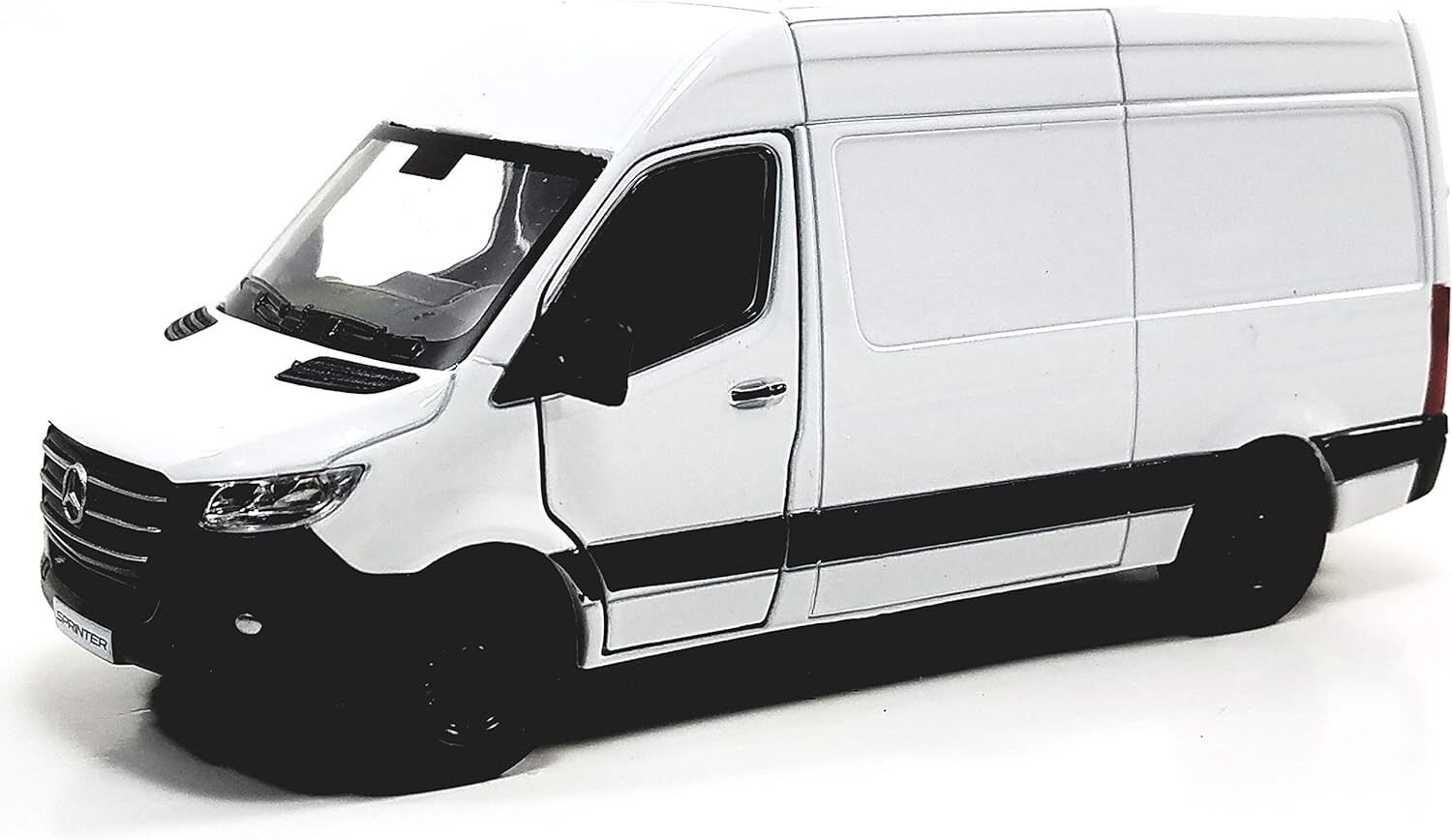 KiNSMART 2019 Mercedes-Benz Sprinter Cargo Van White 1:48 Scale Die Cast Metal