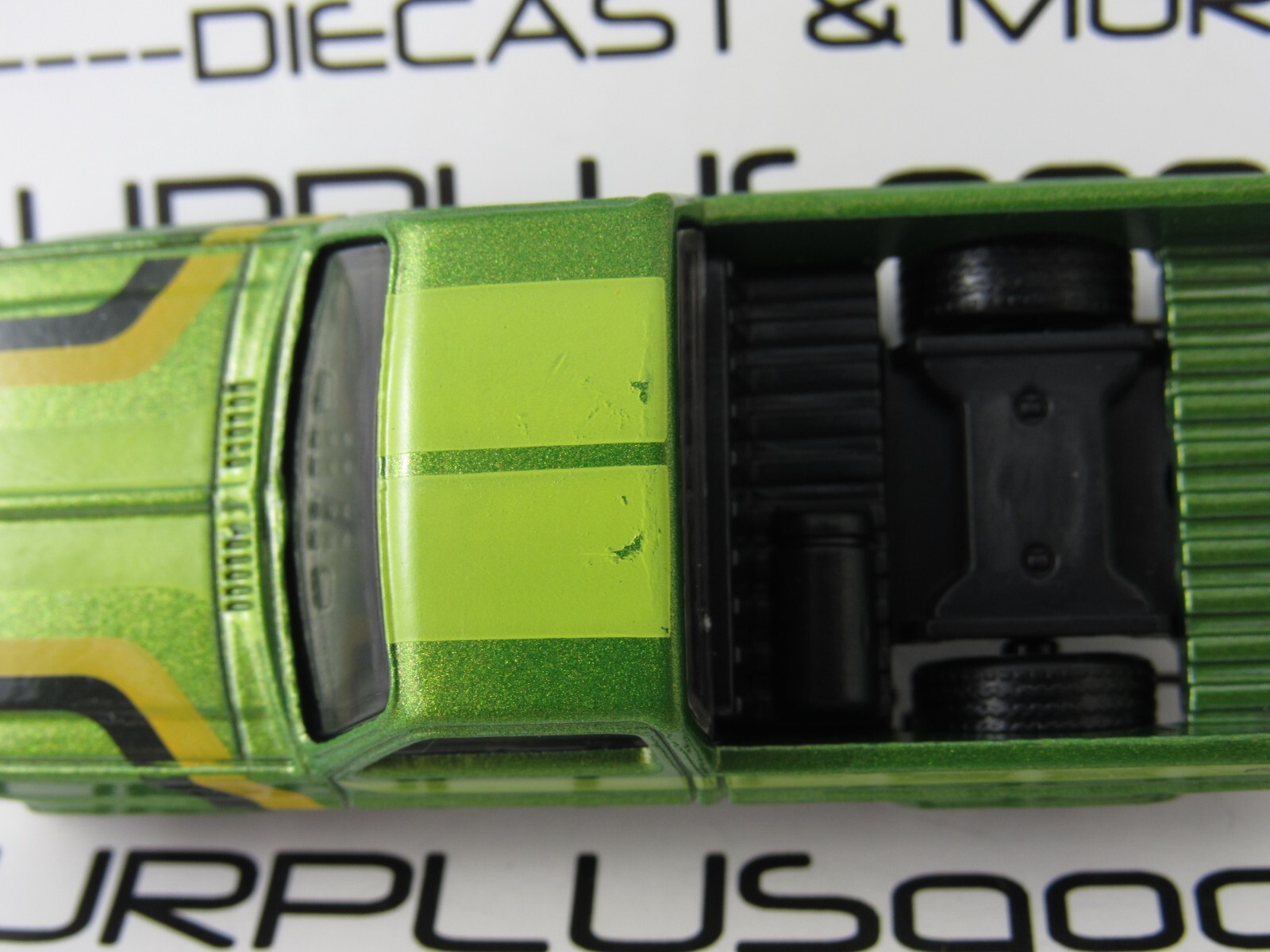 Hot Wheels LOOSE 1983 ’83 CHEVROLET SILVERADO Custom Wheel Swap w/Real Riders V4