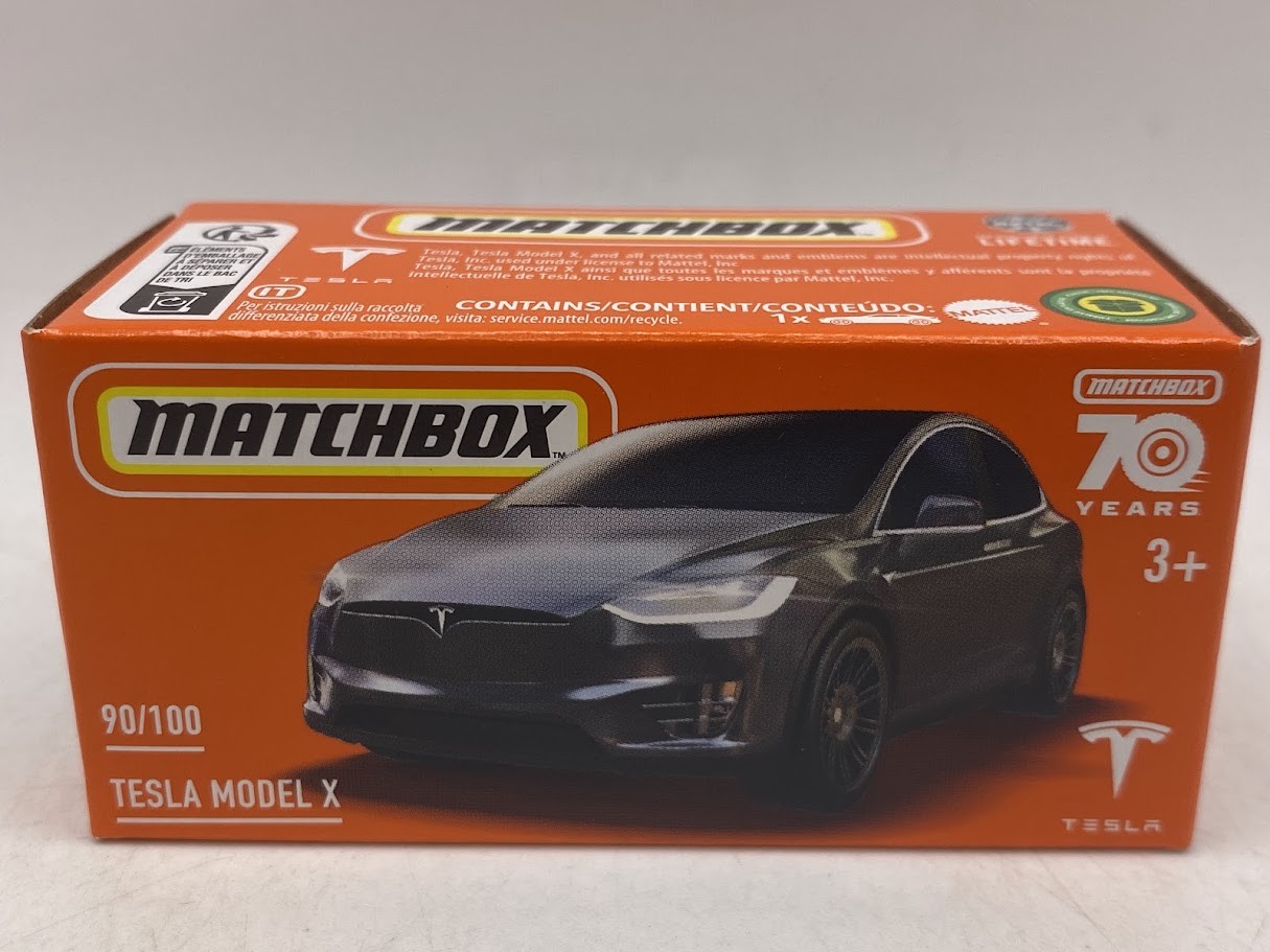 Matchbox tesla Model X HLD77 Diecast
