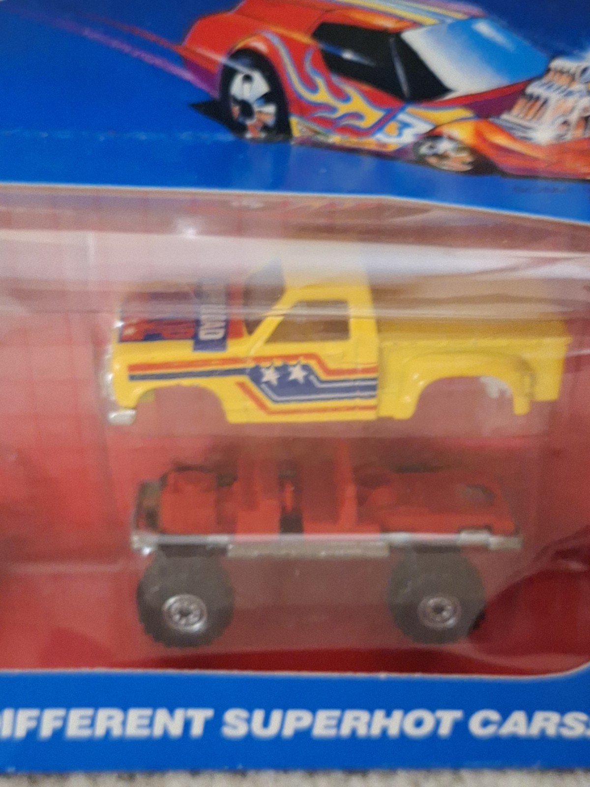 Hot Wheels 1985 Body Swappers Gift Pack Of 3 Vehicles – Excellent Condition NRFB