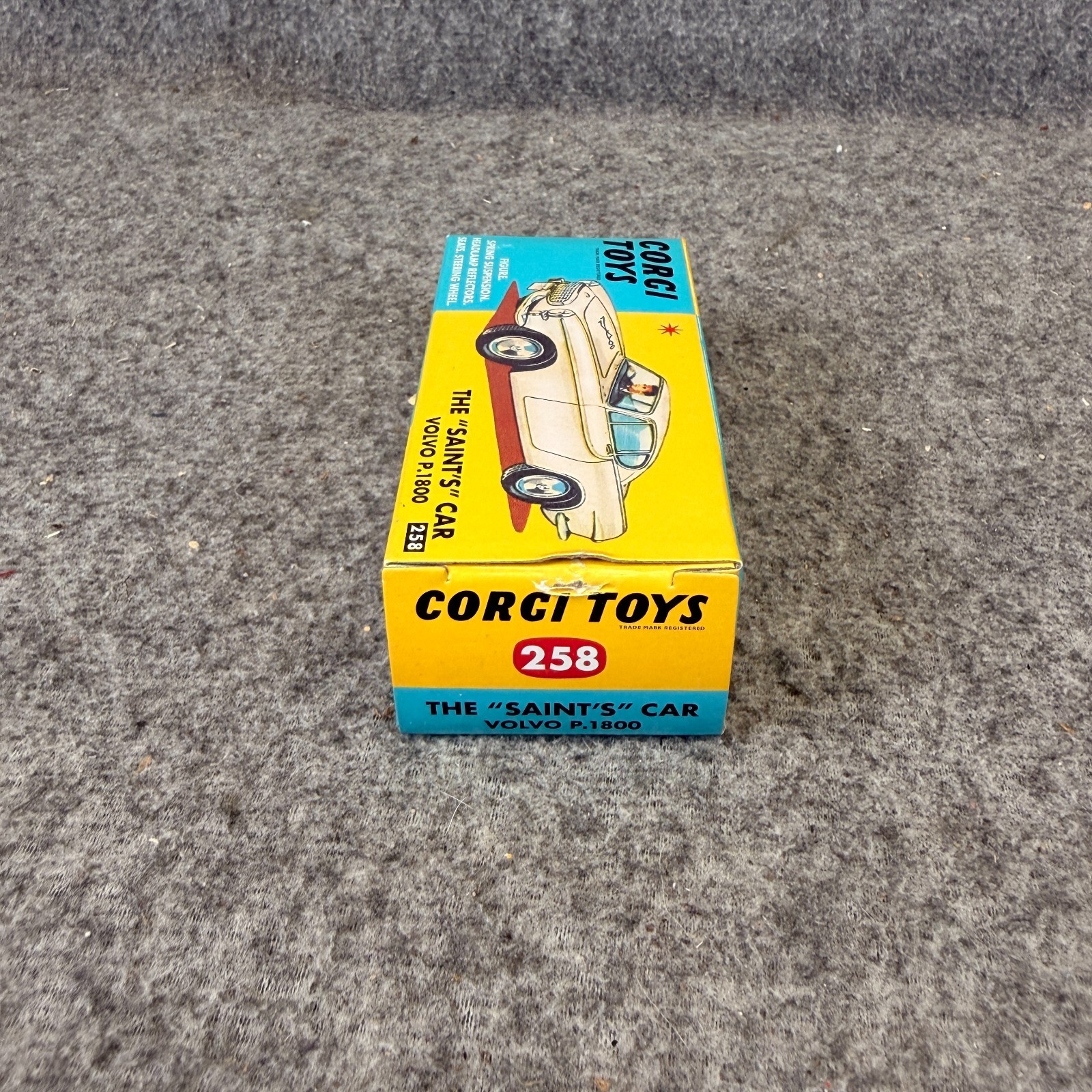 Corgi Reproduction The Saint’s Car # 258 With COA New Open Box