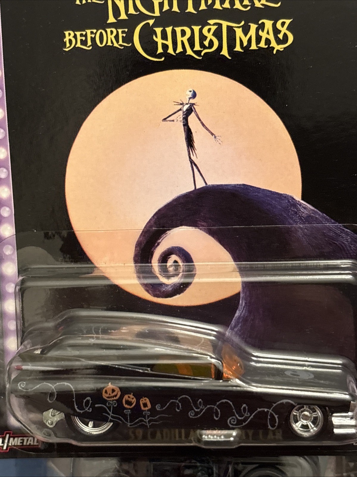Hot Wheels Nightmare Before Christmas 59 Cadillac Funny Car Premium Pop Culture