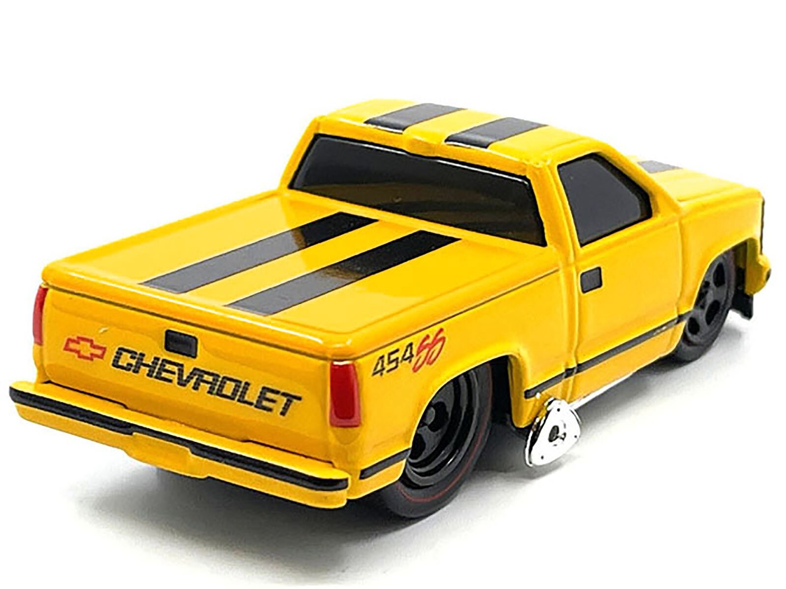 1993 CHEVROLET 454 SS PICKUP YELLOW 1/64 DIECAST MODEL BY MUSCLE MACHINES 15572