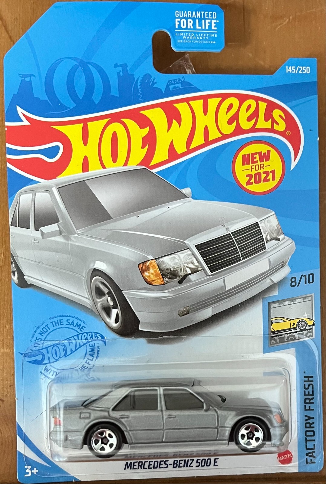 HOT WHEELS MERCEDES-BENZ 500 E SILVER 145/250 . SEE COMBINED OFFERS!