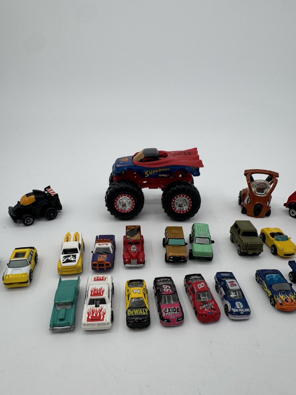 Mixed Lot 23 Diecast Toy Cars Hot Wheels Matchbox Micro Machines Vintage