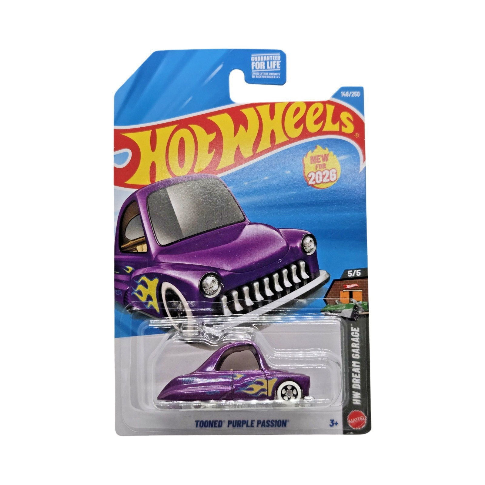2026 Hot Wheels Tooned Purple Passion #148 Purple