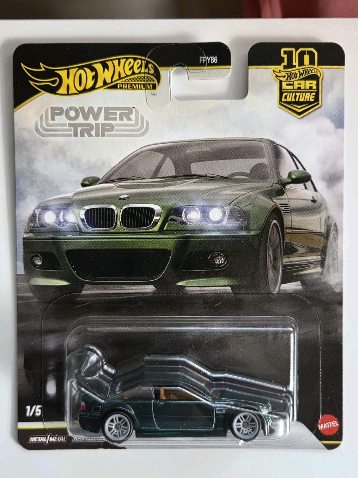 Hot Wheels BMW M3 E46 Green Power Trip FPY86-961 R 1/64