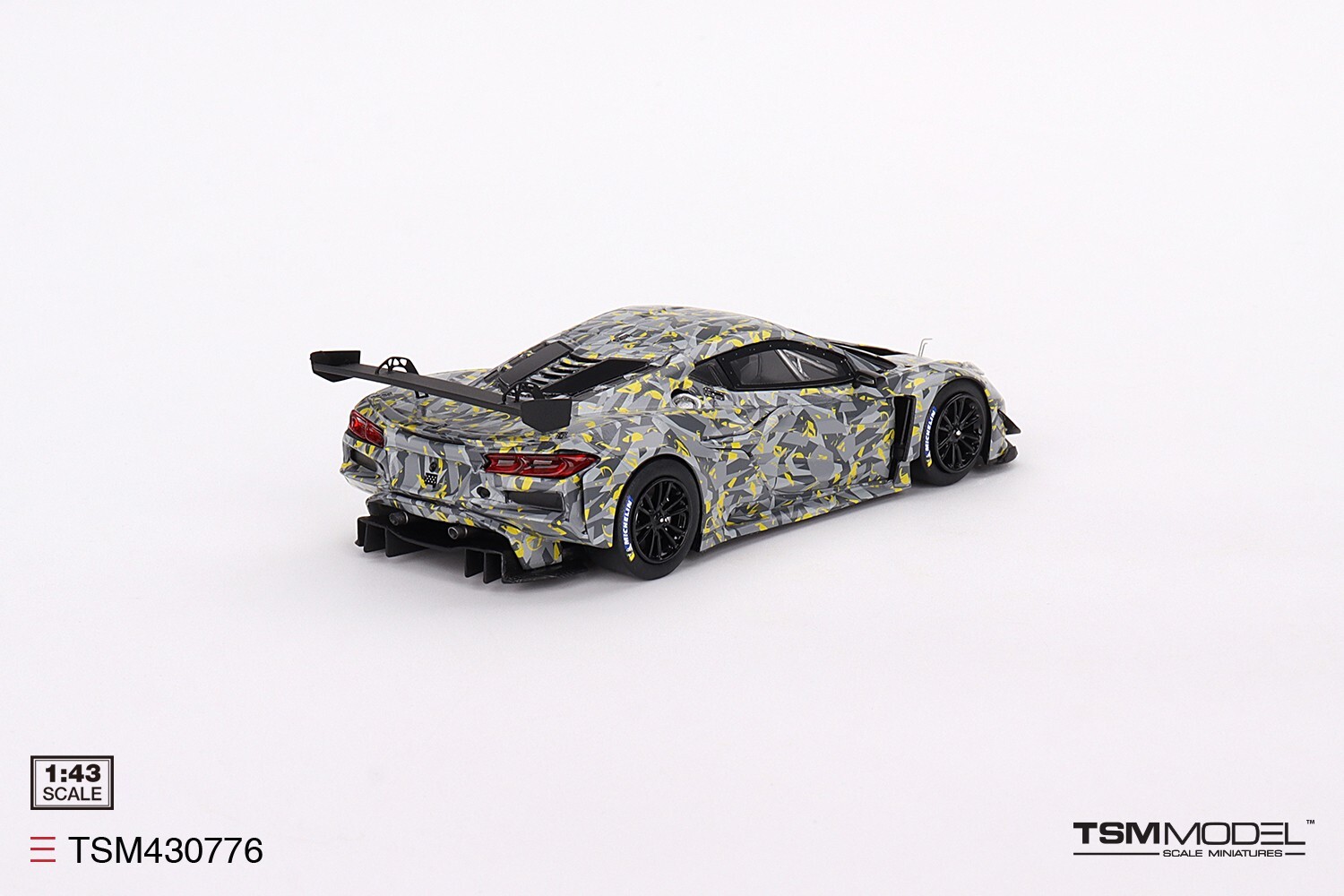 TSM-Model 1:43 Chevrolet Corvette Z06 GT3.R 2022 Sebring Test Car TSM430776