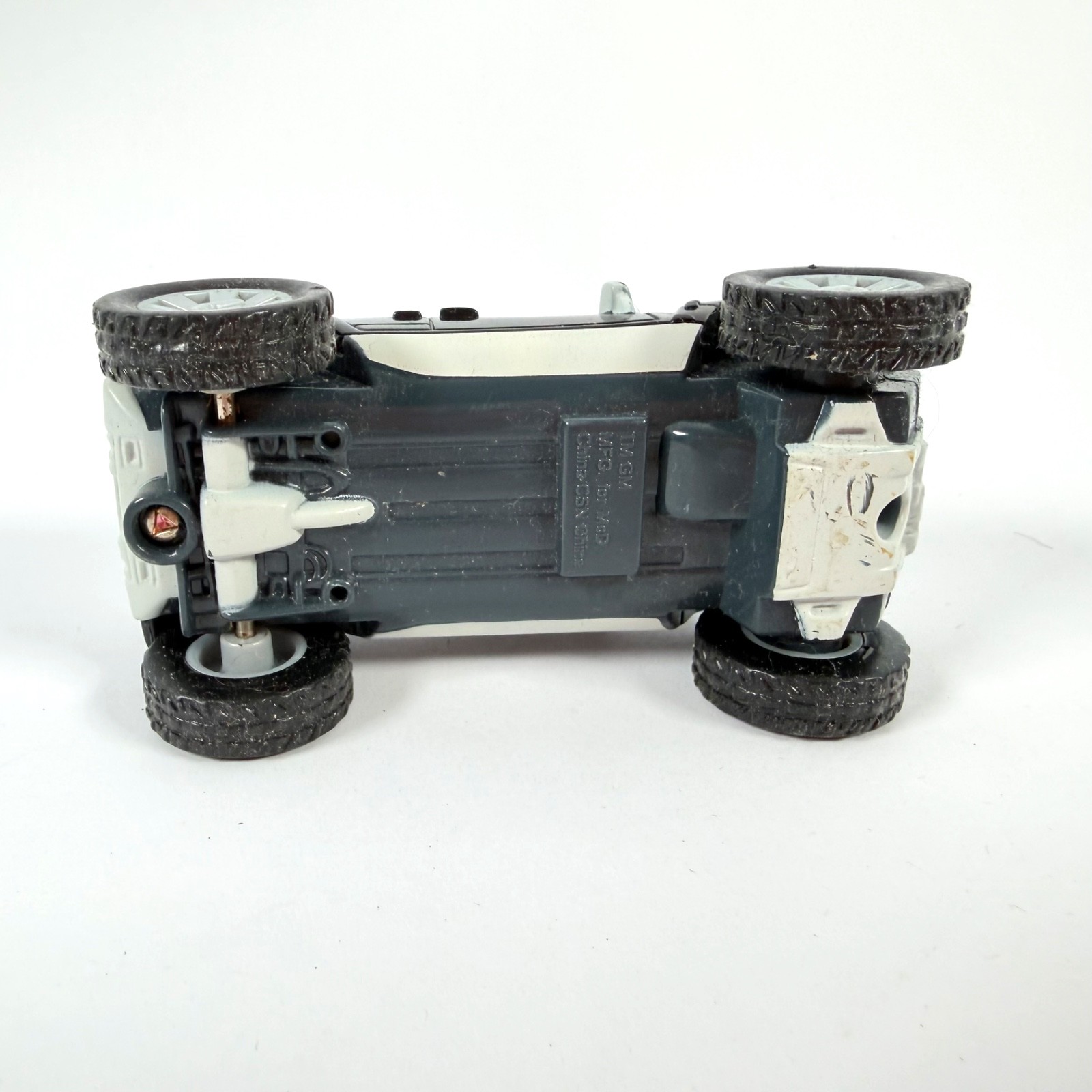 McDonald’s Vtg Hummer H3T Pickup Truck Model Car Black White Happy Meal 3.5″