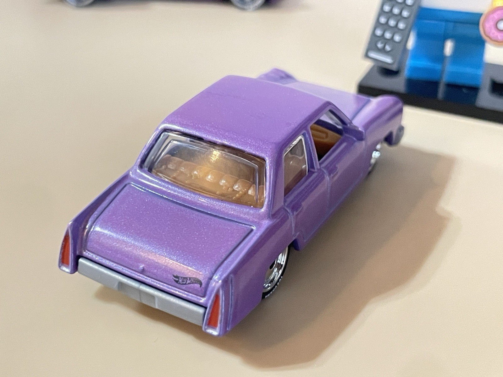 Hot Wheels The Simpsons Family Car CUSTOM + CUSTOM Bartmobile