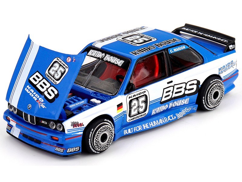 Kaido House x Mini GT 1:64 BMW M3 Kaido Touring Champ V1 BBS Blue #223