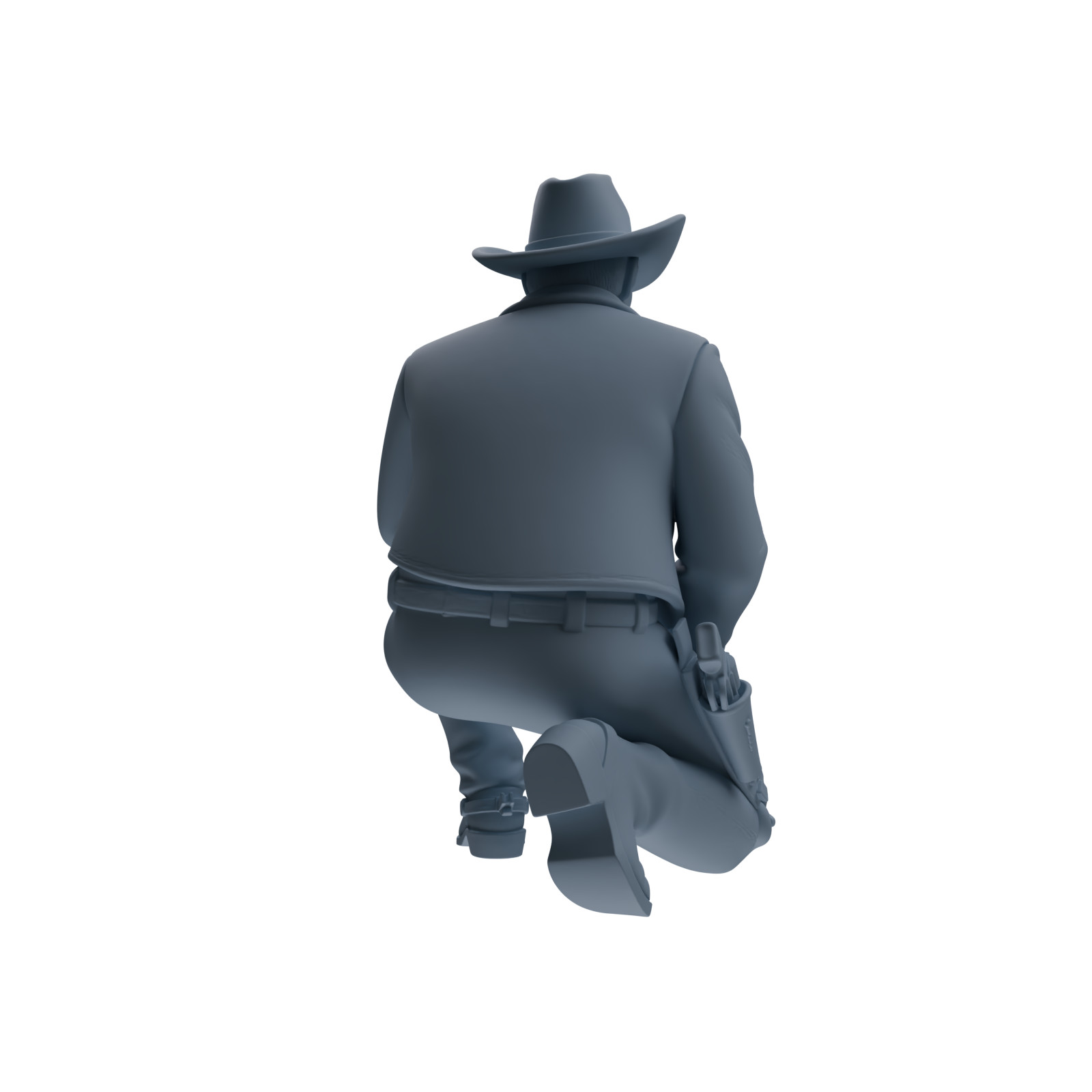 MRY-SFW 1/64/87 Western Cowboy Sheriff Multi-pose HO N Scale Miniatures Diorama