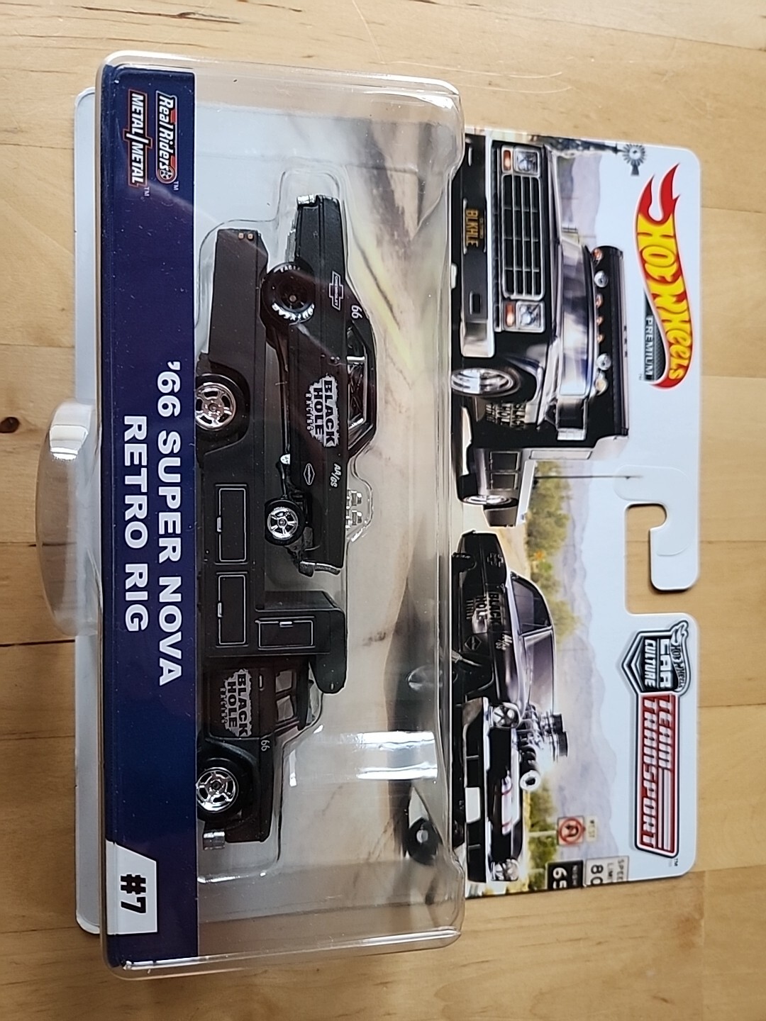 HOT WHEELS 2020 MINT ON CARD CAR CULTURE TEAM TRANSPORT ’66 SUPER NOVA & RIG
