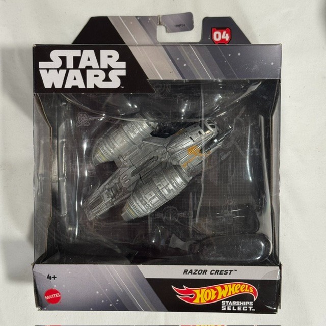 STAR WARS HOT WHEELS SELECT STARSHIPS Various Mattel Ships Die-Cast Metal