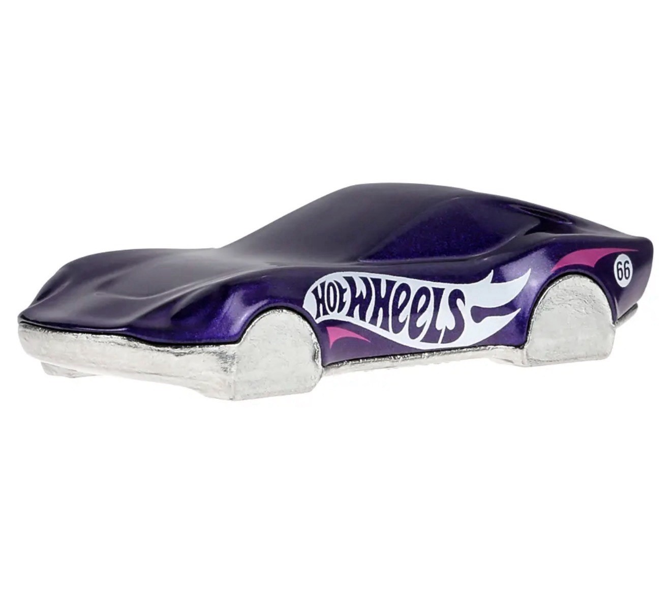 Hot Wheels Experimotors Coupé Clip Purple Silver Diecast Car 1:64 3+ Years