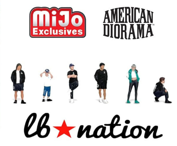 American Diorama 1/64 LB NATION Liberty Walk Figures Die Cast