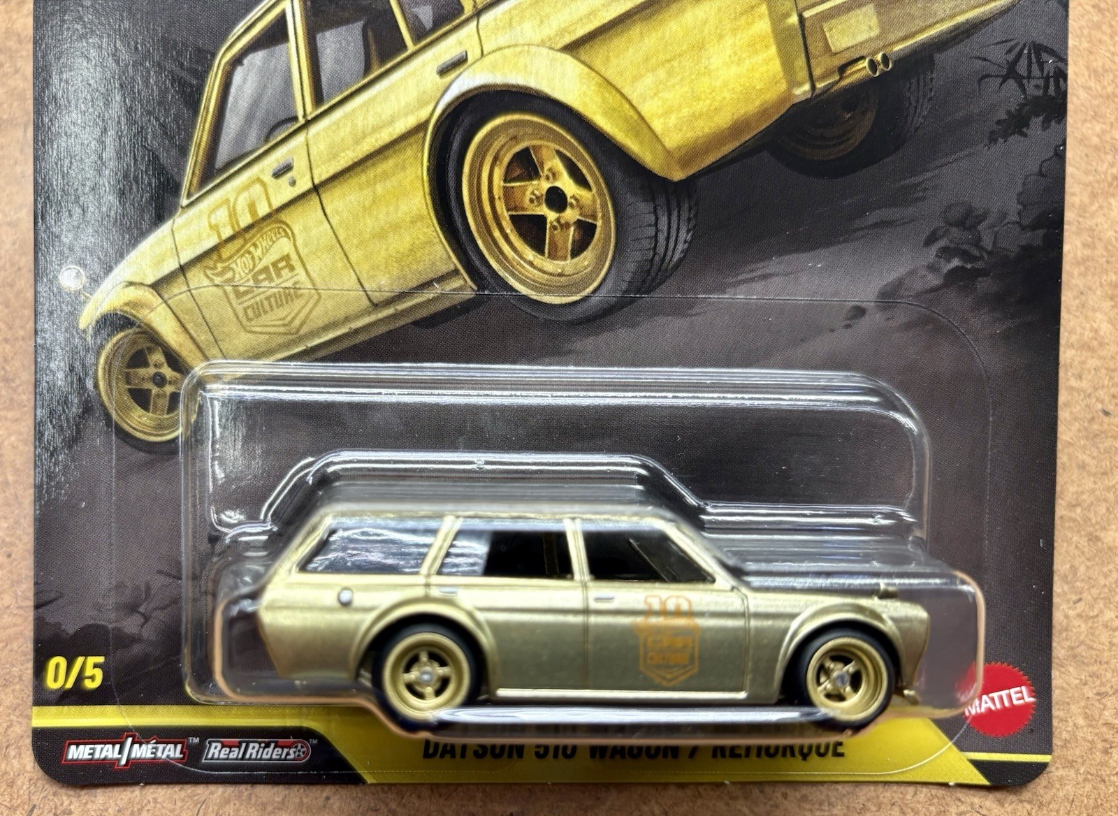 Hot Wheels 2026 Premium Gold Chase Datsun 510 Wagon Japan Historics 💛💛