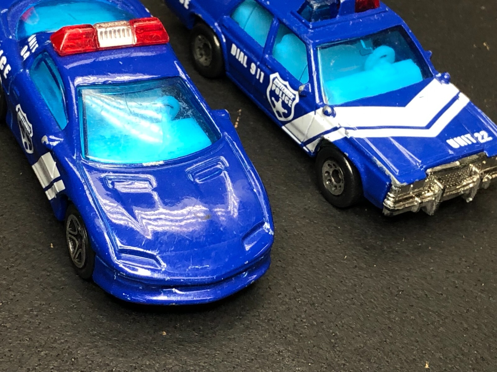 6 VTG Matchbox 1:63 1:69 POLICE/FIRE RESCUE CARS Camaro Z-28 FORD LTD AS-IS