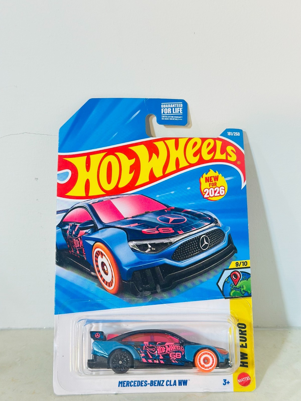 Hot Wheels Mercedes-Benz CLA HW HW Euro Blue #181