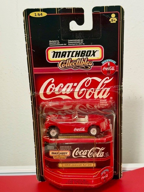 Coca-Cola Matchbox Diecast Collector Lot – VW Bus, Jaguar + 3 Trucks Bundle