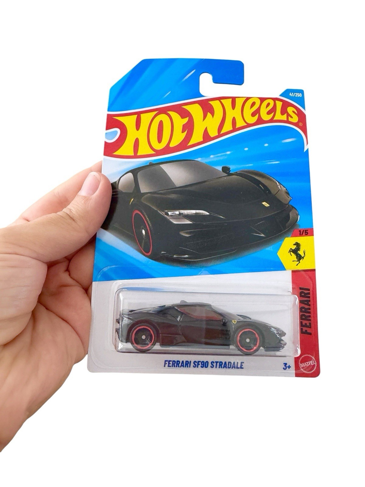 Hot Wheels, Ferrari SF90 Stradale, Black, #41/250
