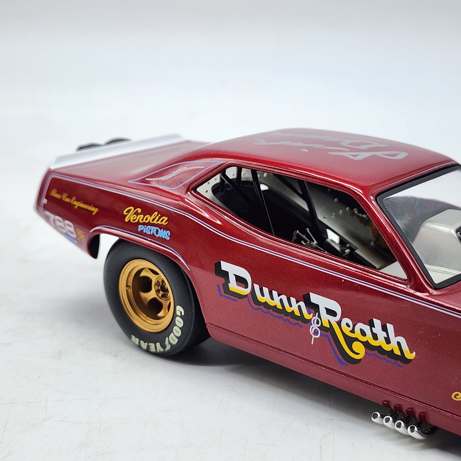 4S Dunn & Reath Nitro Funny Car NHRA The Floppers 1320 1/24 Diecast Autographed