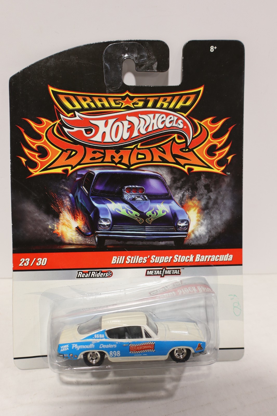 Hot Wheels Drag Strip Demons Bill Stile’s Super Stock Barracuda SHELF WEAR READ