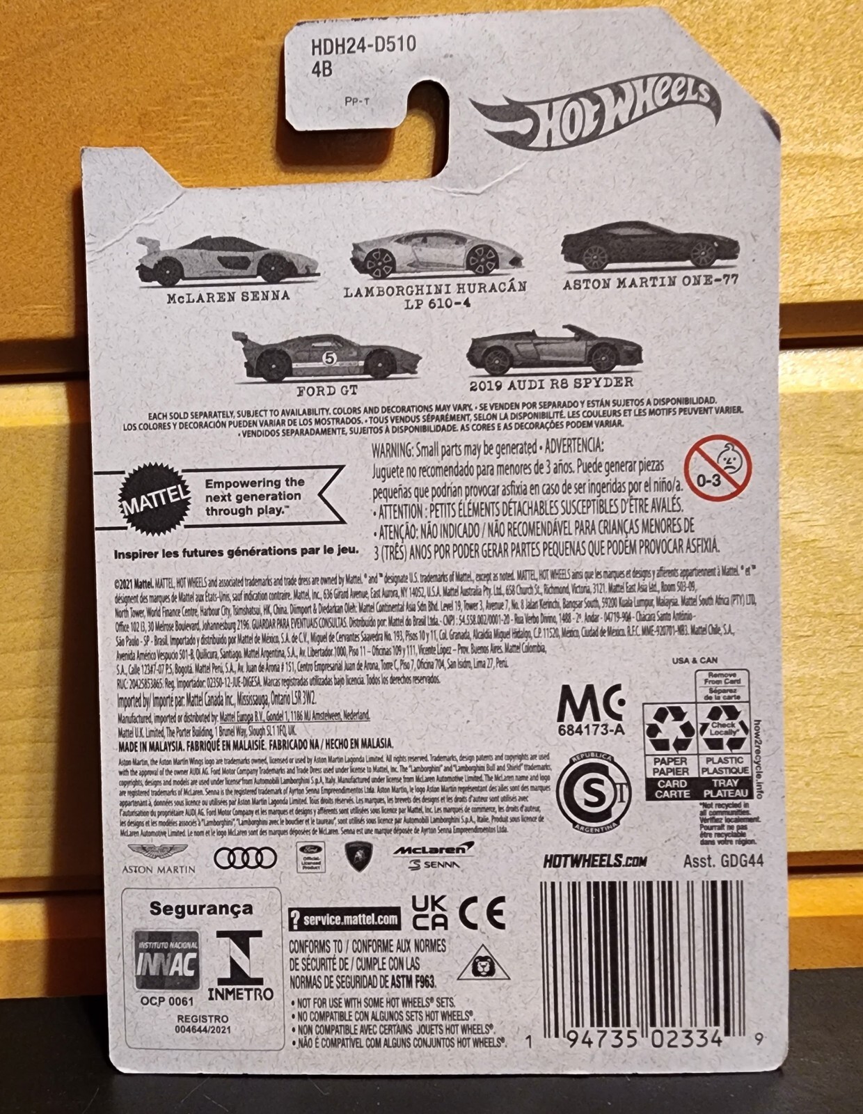 Hot Wheels 2022 Ashton Martin One-77 World Class United Kingdom #3/5 See Details