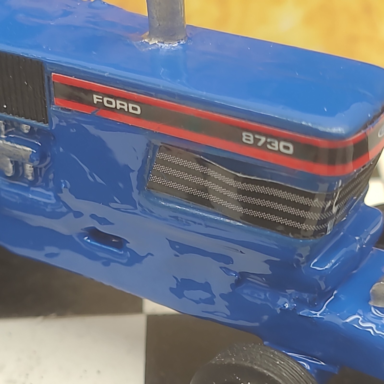 Custom Built FORD 8730 1:64 TRACTOR Pro Stock PULLER HOT ROD PULLING pull ERTL