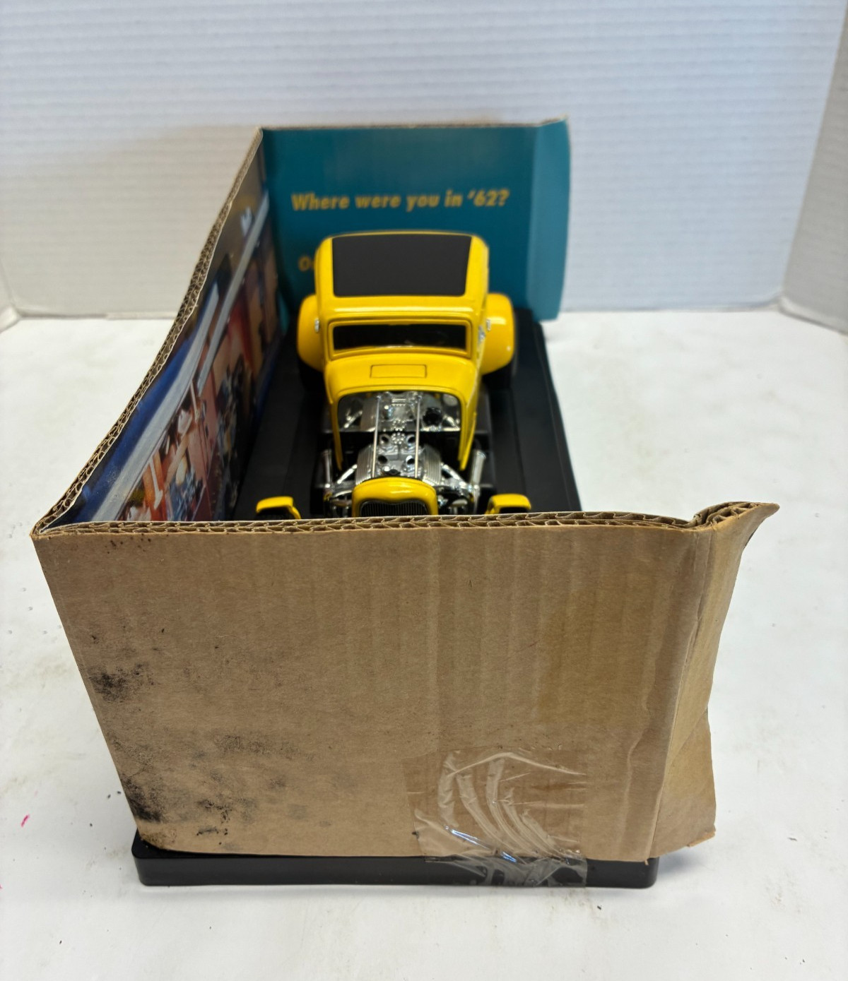 D3 ERTL American Graffiti Die Cast ’32 Ford Deuce Coupe 1:18 Scale Original Box