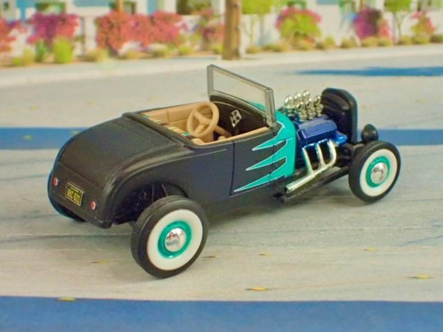 Old S’Cool 1929 Ford Model A Flathead V8 Roadster Hot Rod 1/64 Scale Ltd Edit L