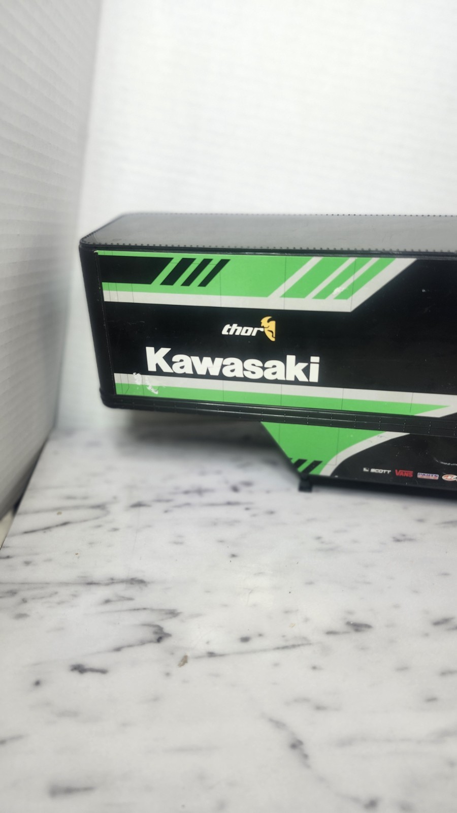 Thor Kawasaki Monster Energy Diecast 1:32 Tractor Trailer